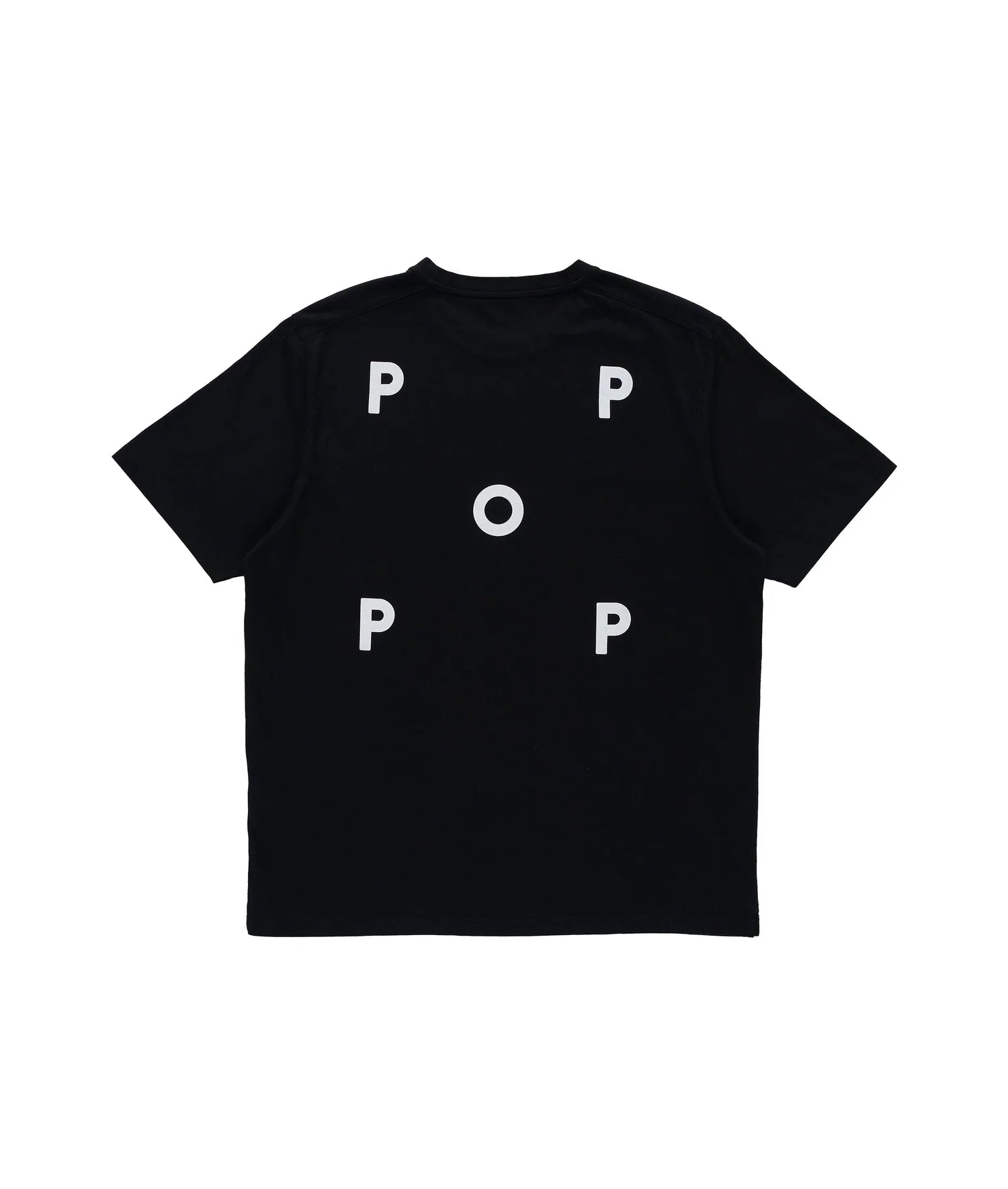POP Trading Company Logo T-Shirt White/Black