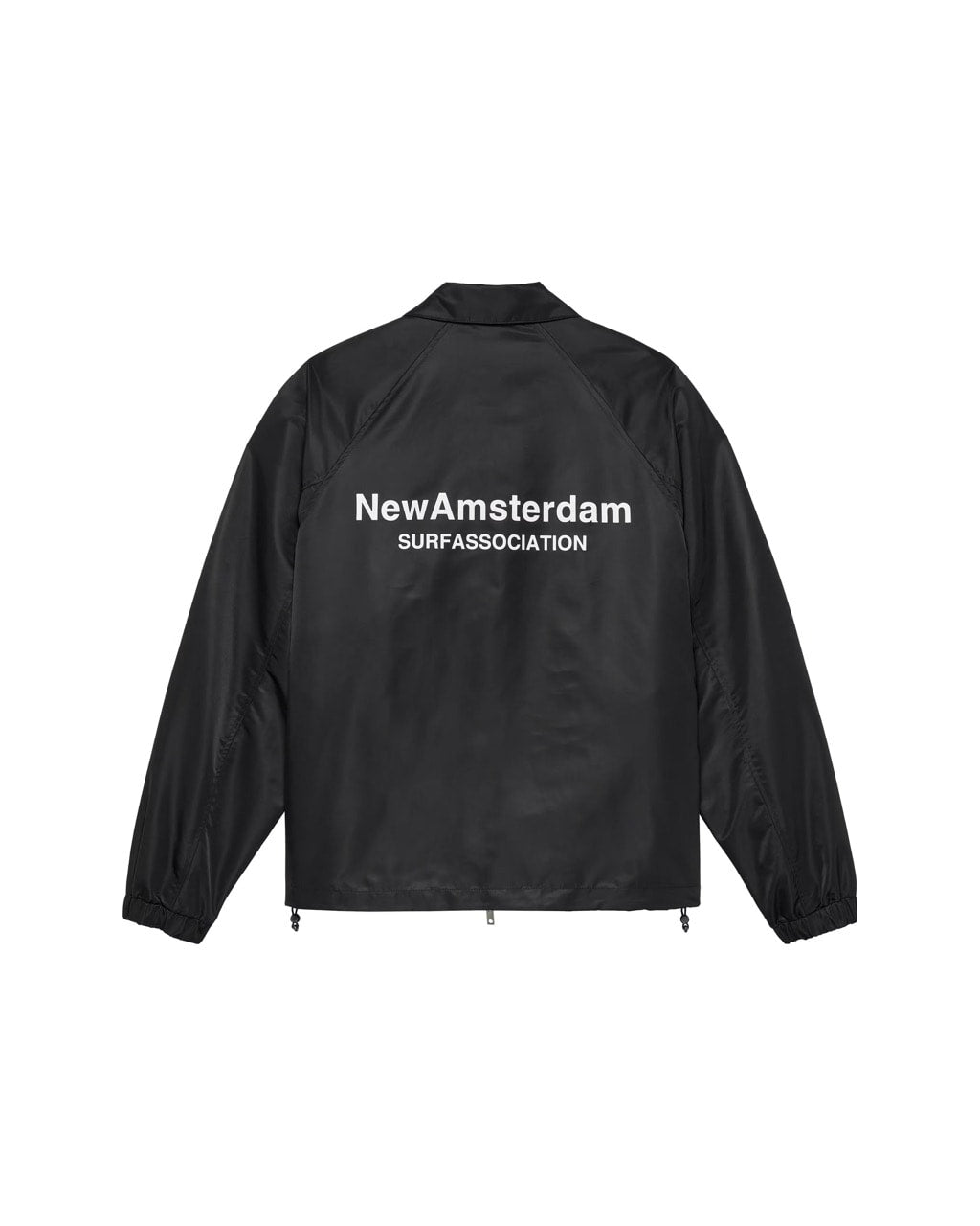 NEW AMSTERDAM SURF ASSOCIATION Coach Jacket Black L