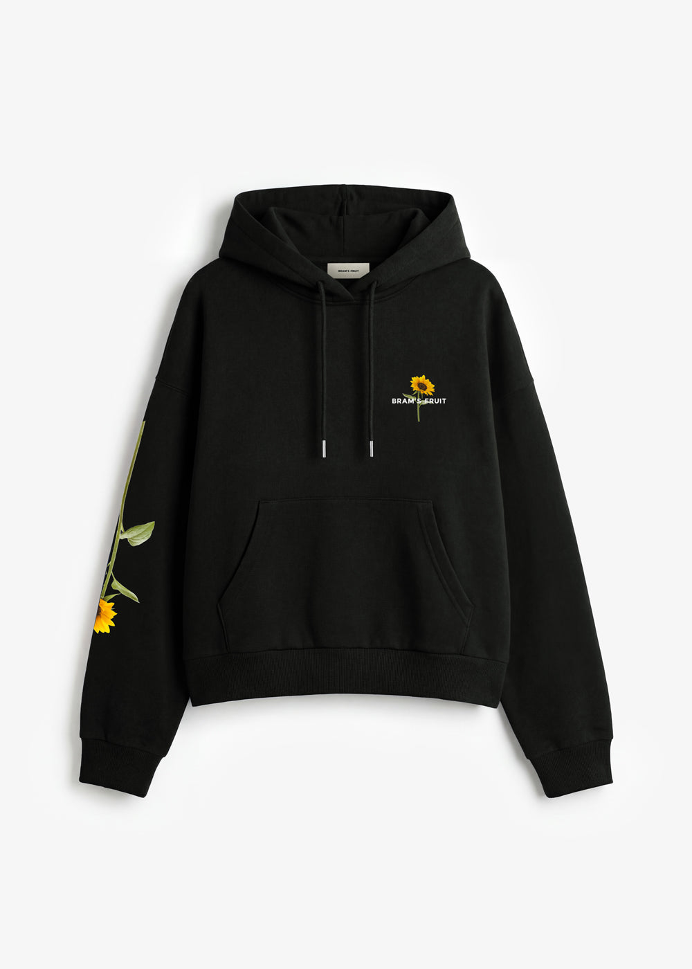 BRAMS FRUIT Sunflower Hoodie Shadow Black