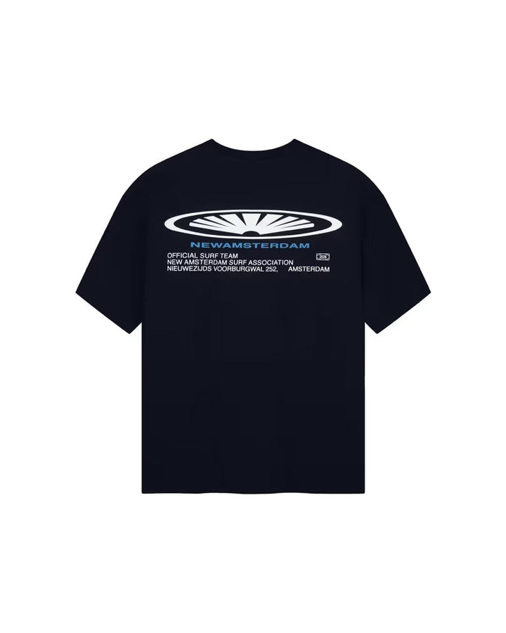 NEW AMSTERDAM SURF ASSOCIATION Shaper Tee Overdyed Black
