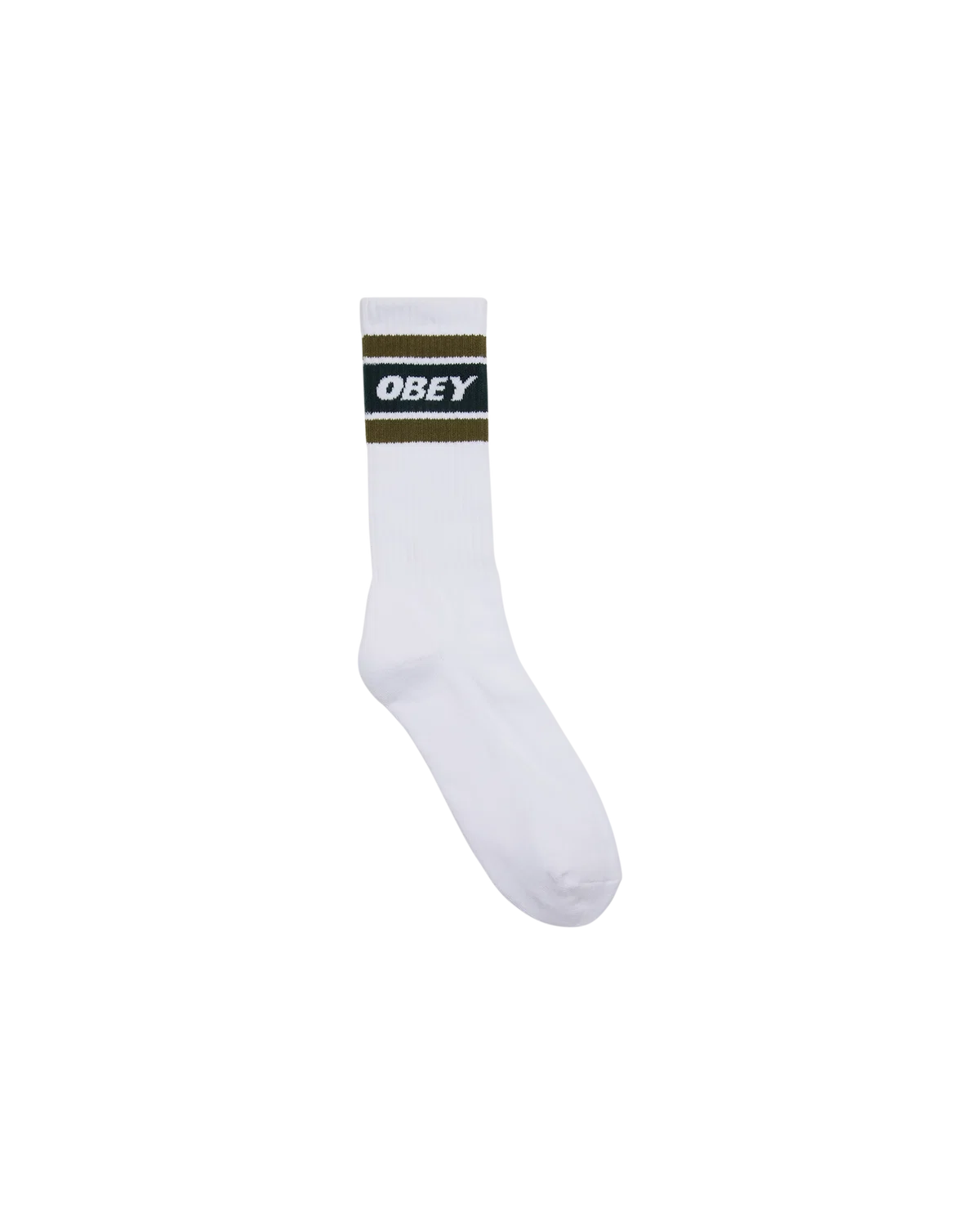OBEY Cooper II Socks White / Rosin