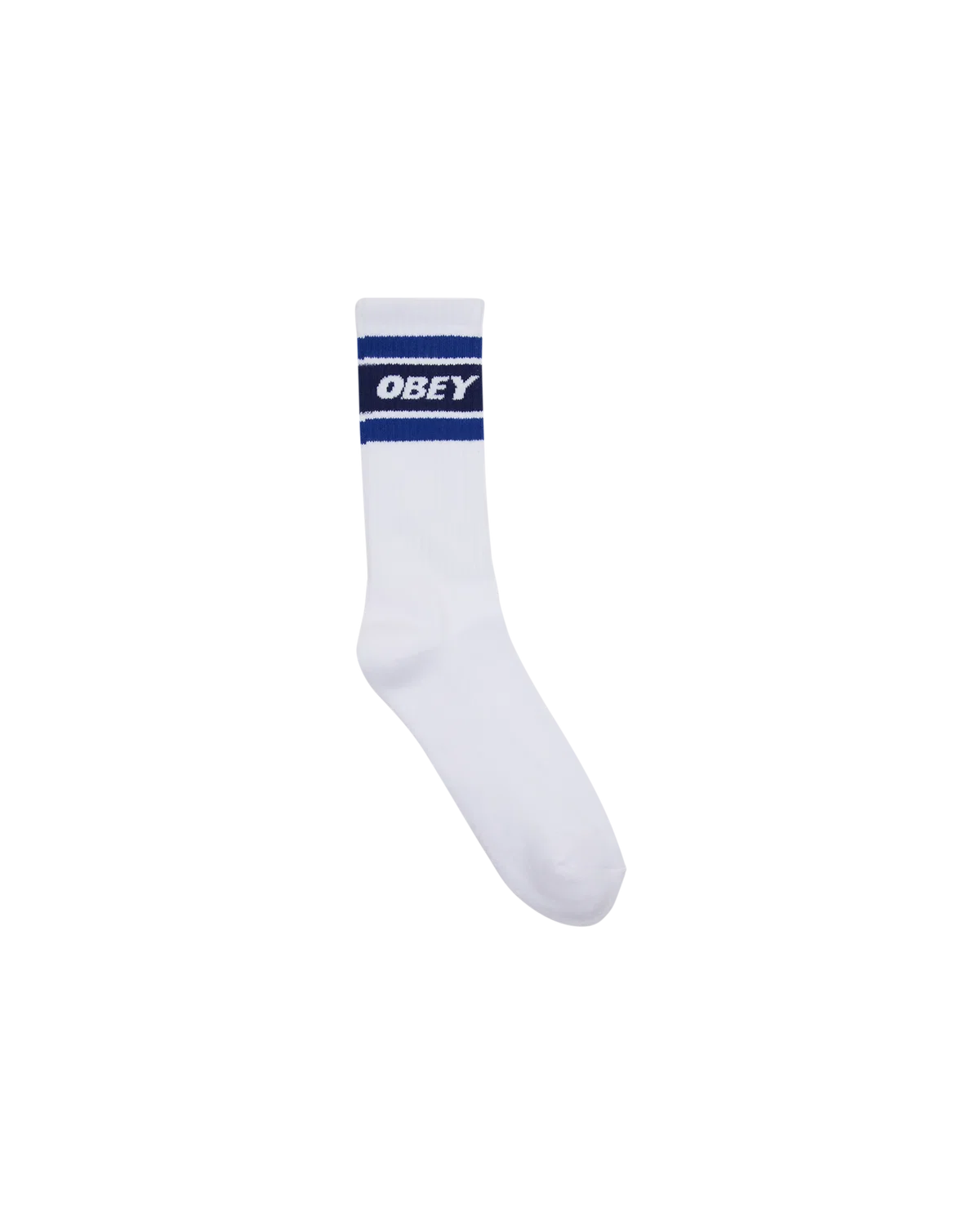 OBEY Cooper II Socks White / Blue