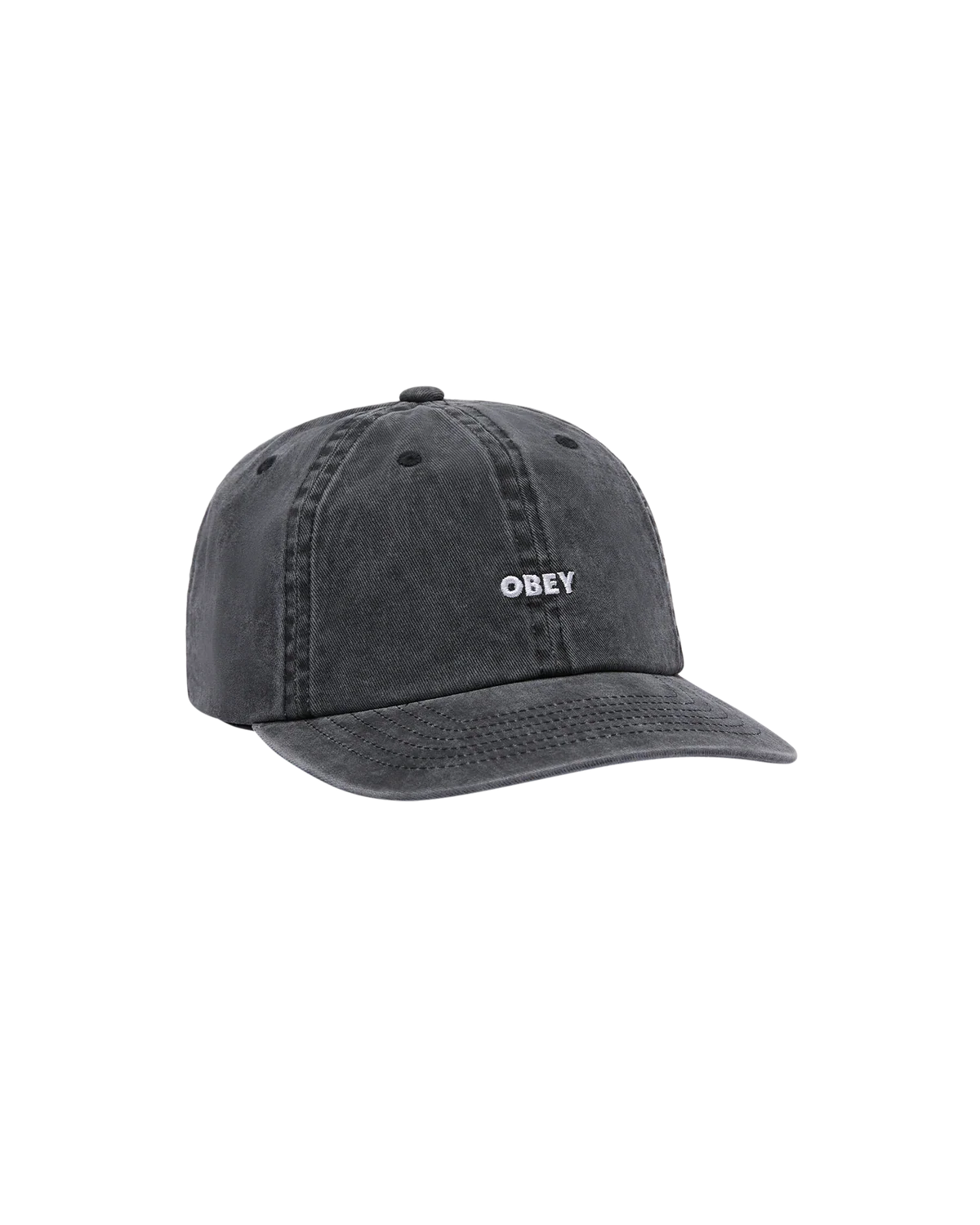 OBEY Bold 6 Panel SB Pigment Black