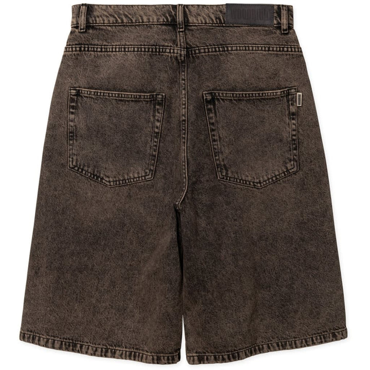 WOODBIRD Yuto Oak Shorts Washed Brown