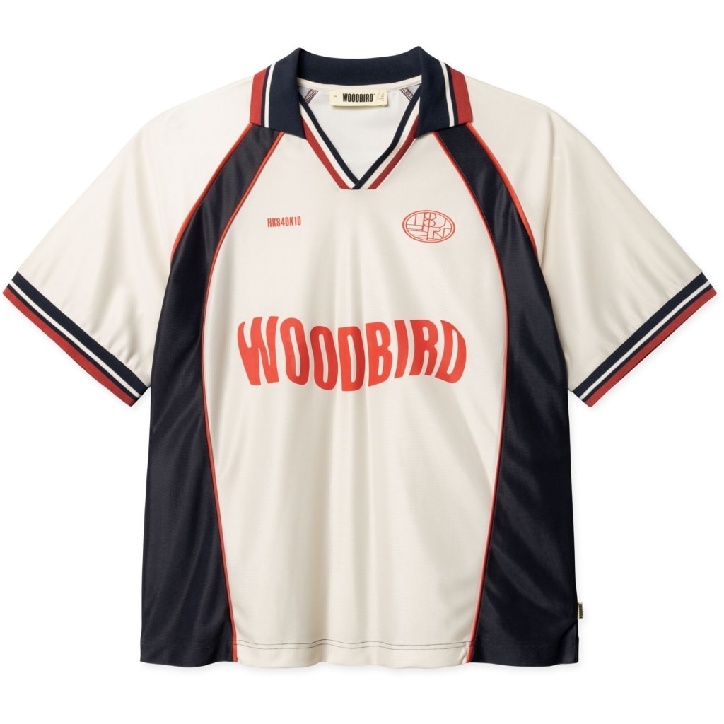 WOODBIRD Taka SS Sports Polo Off White