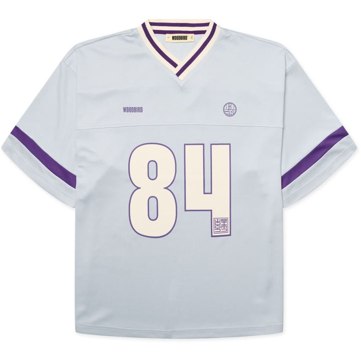 WOODBIRD Beam Sports Tee Dusty Blue