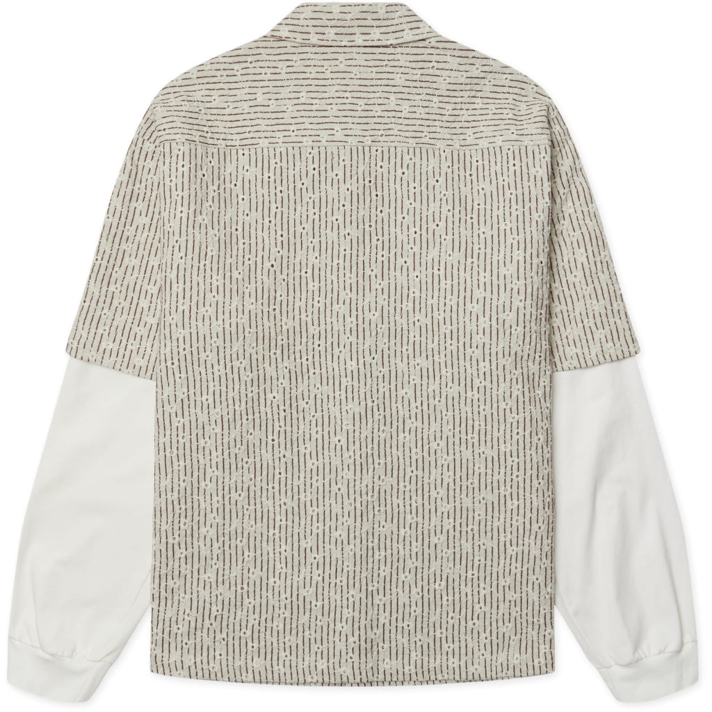 WOODBIRD Wang Sleeve Shirt Off White
