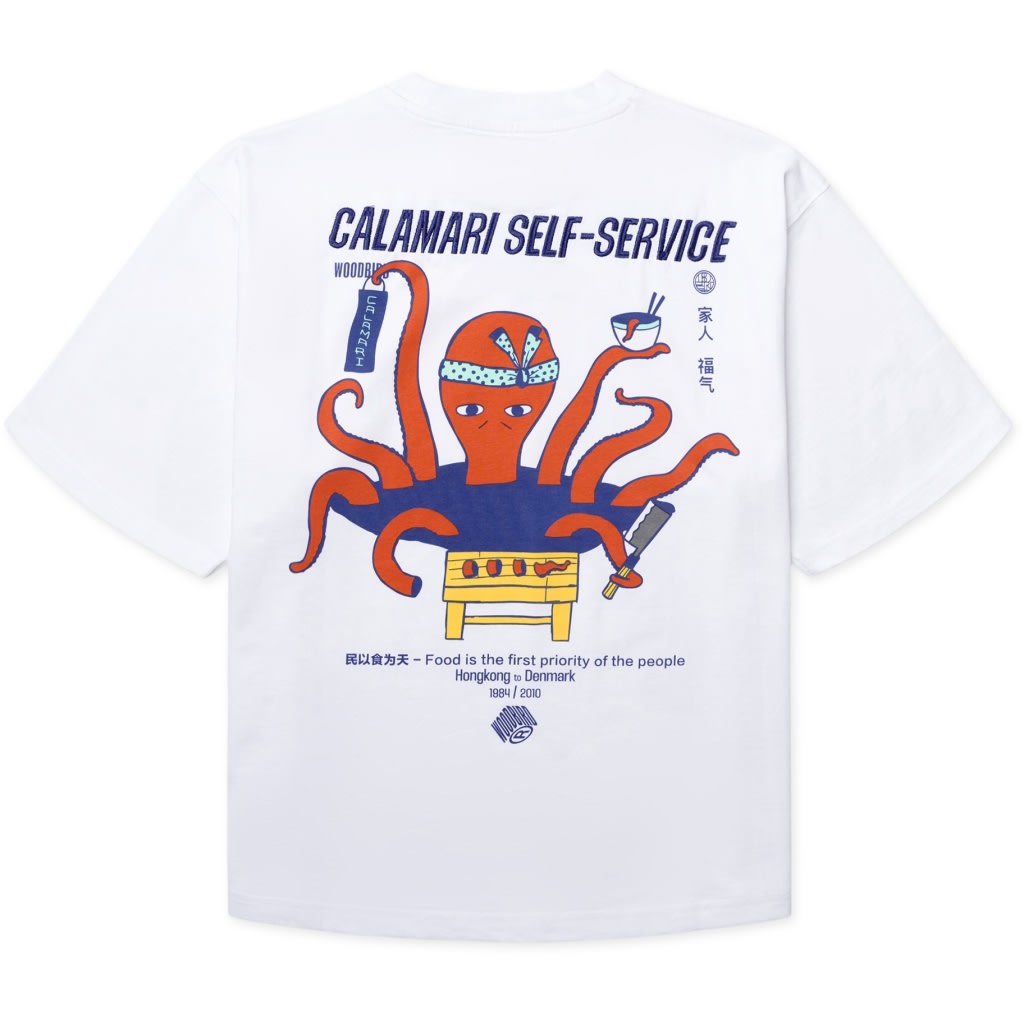 WOODBIRD Baine Octo Tee White S