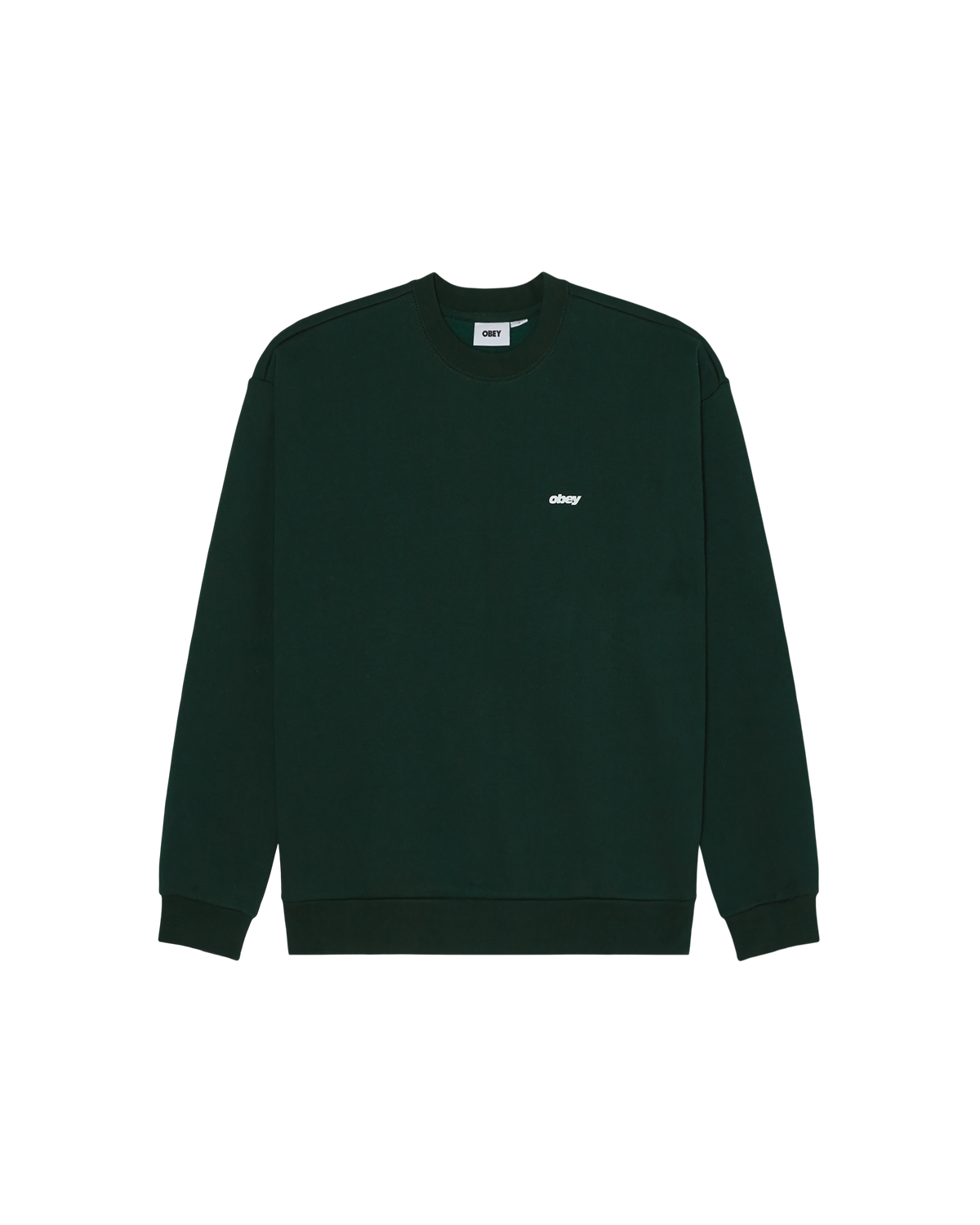 OBEY Shields Extra Heavy Crew Green Gables