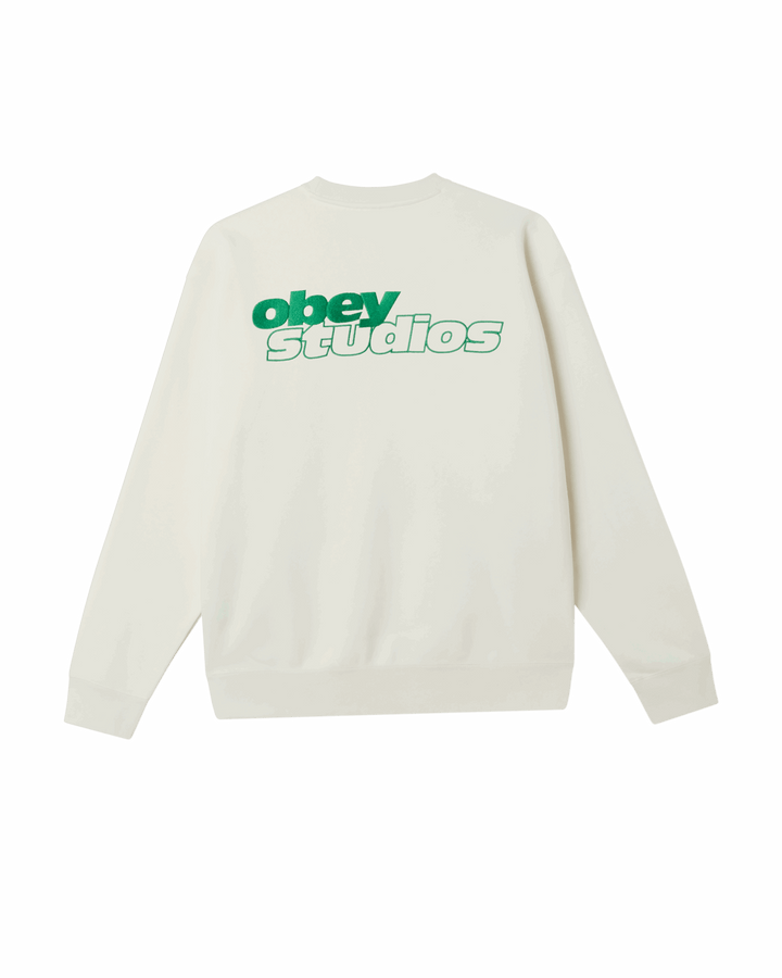 OBEY Tonic Crew Off White XL