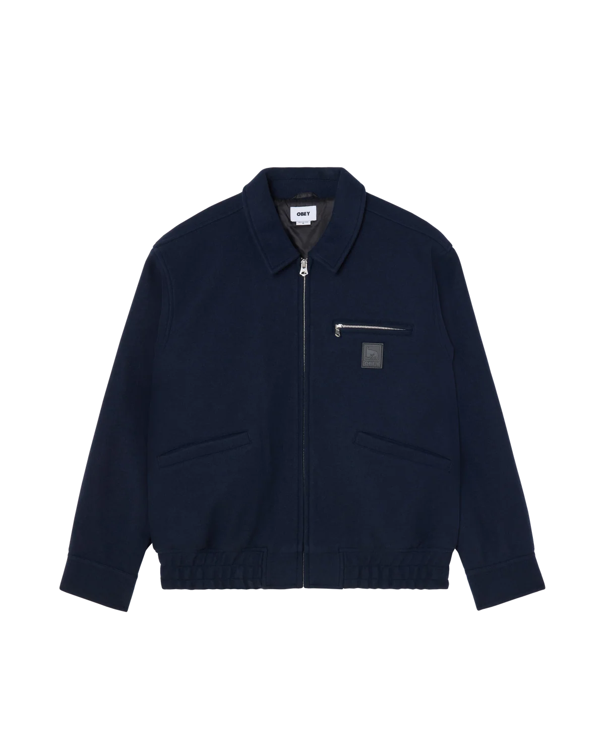OBEY Ledger Blouson Jacket Dark Navy