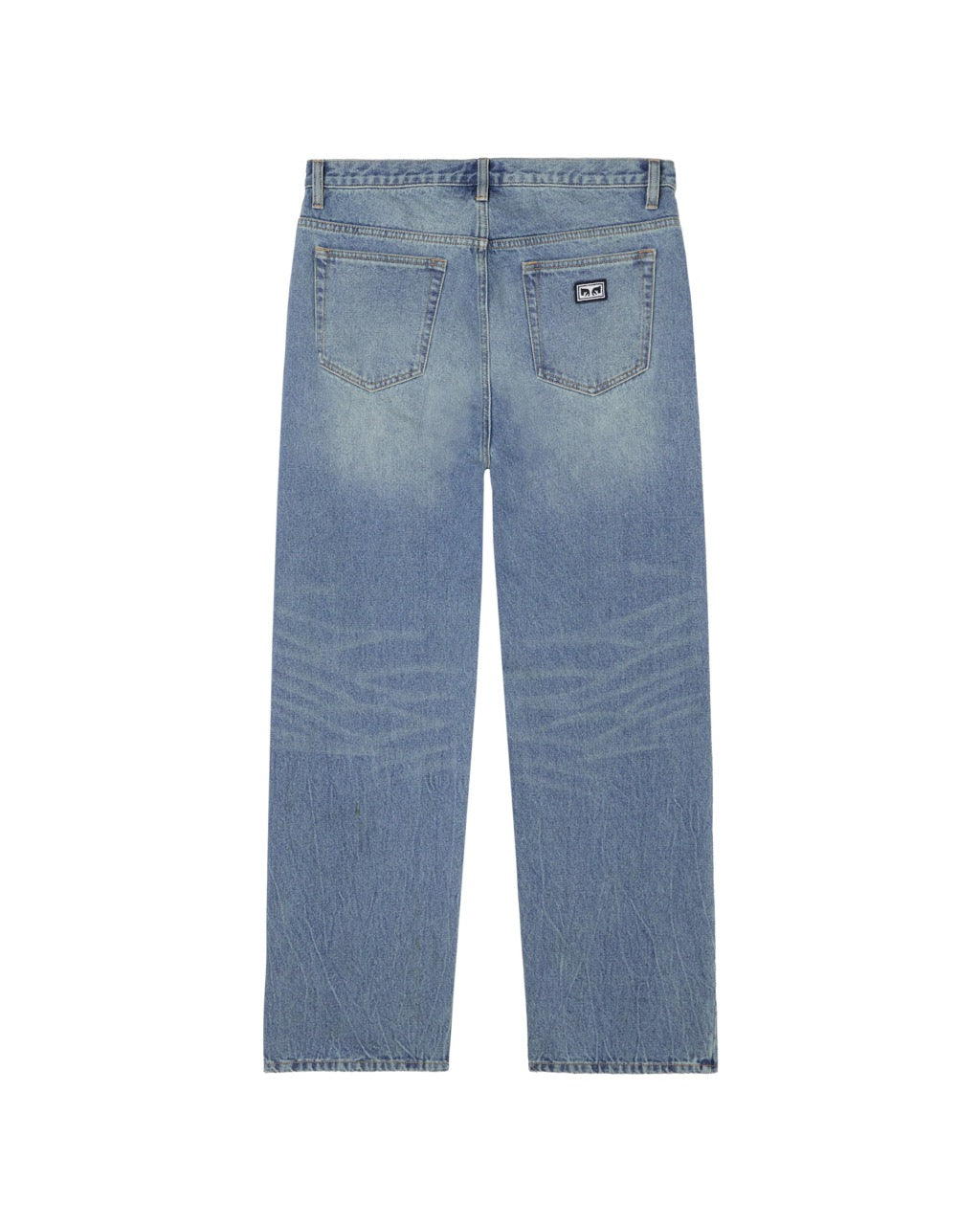 OBEY Boxcar Straight Leg Denim Heavy Vintage Indigo