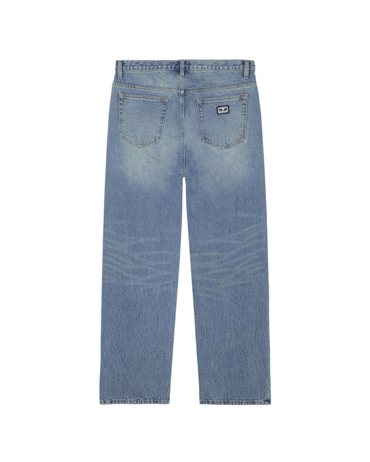 OBEY Boxcar Straight Leg Denim Heavy Vintage Indigo