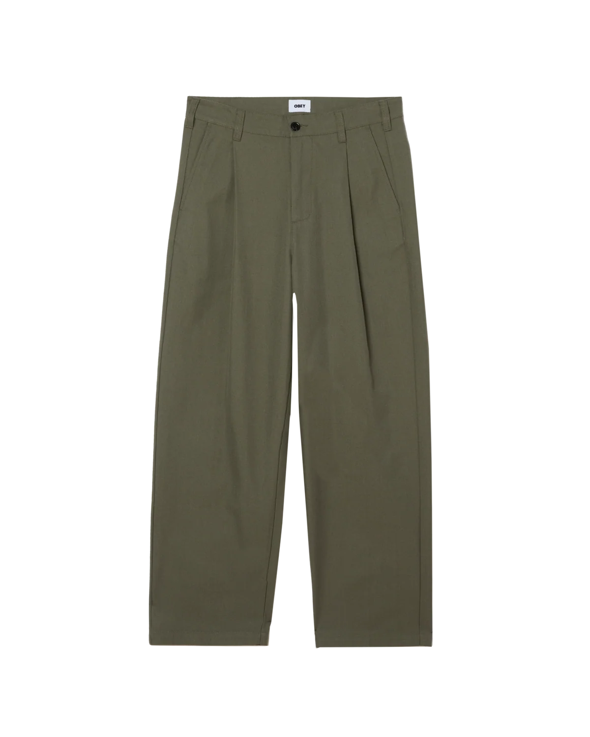 OBEY Dean Pleated Pant Stone Gray
