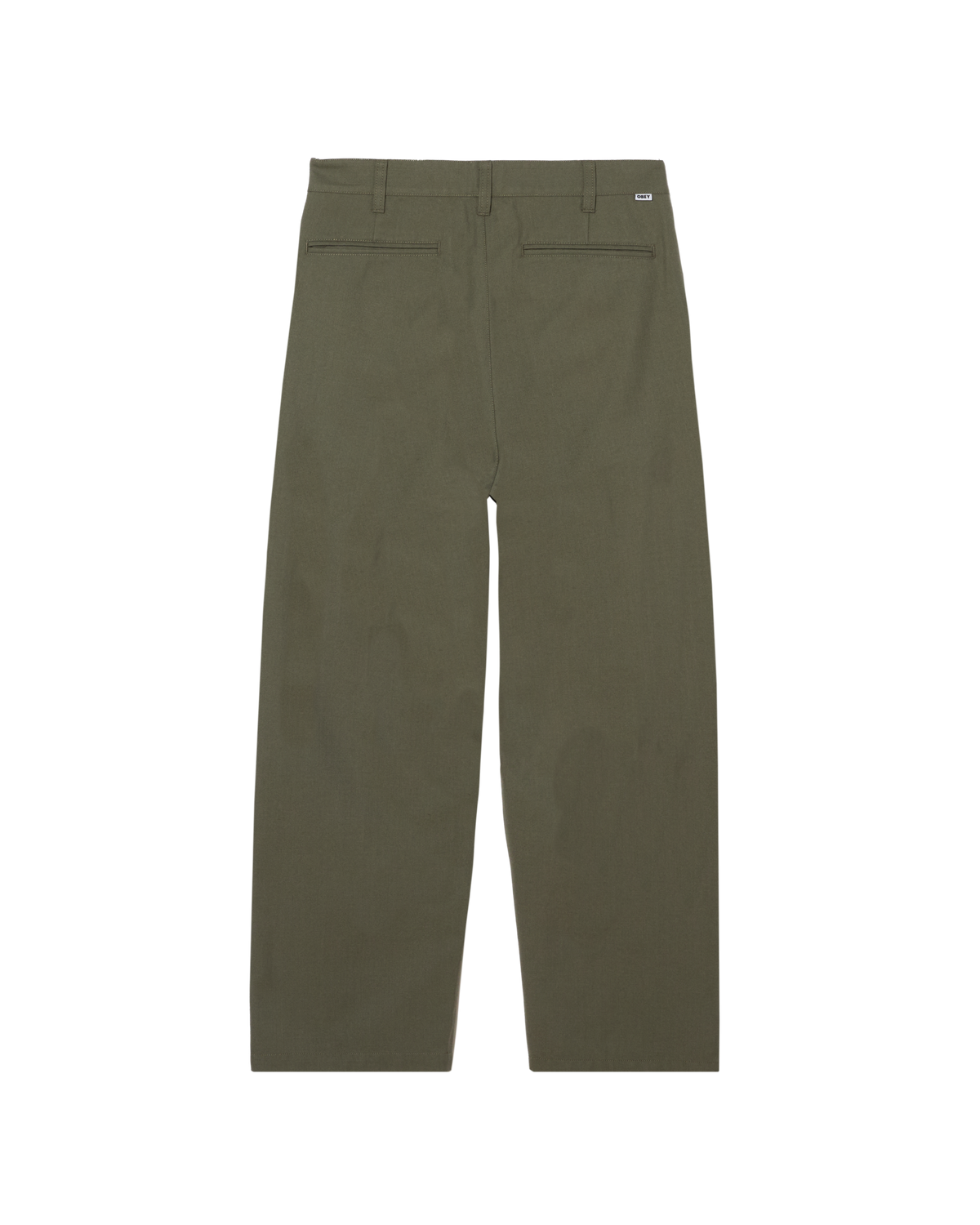 OBEY Dean Pleated Pant Stone Gray