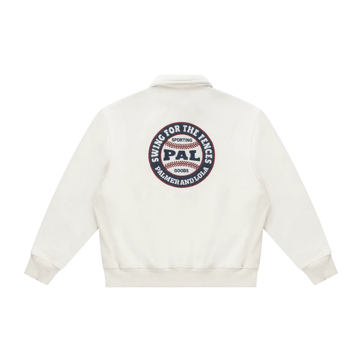 PAL SPORTING GOODS Swing For The Fences Half Zip Marshmallow