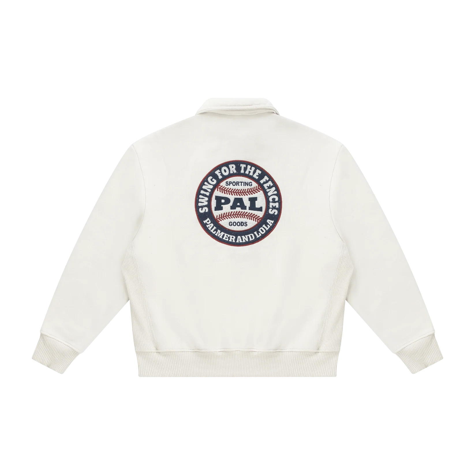 PAL SPORTING GOODS Swing For The Fences Half Zip Marshmallow