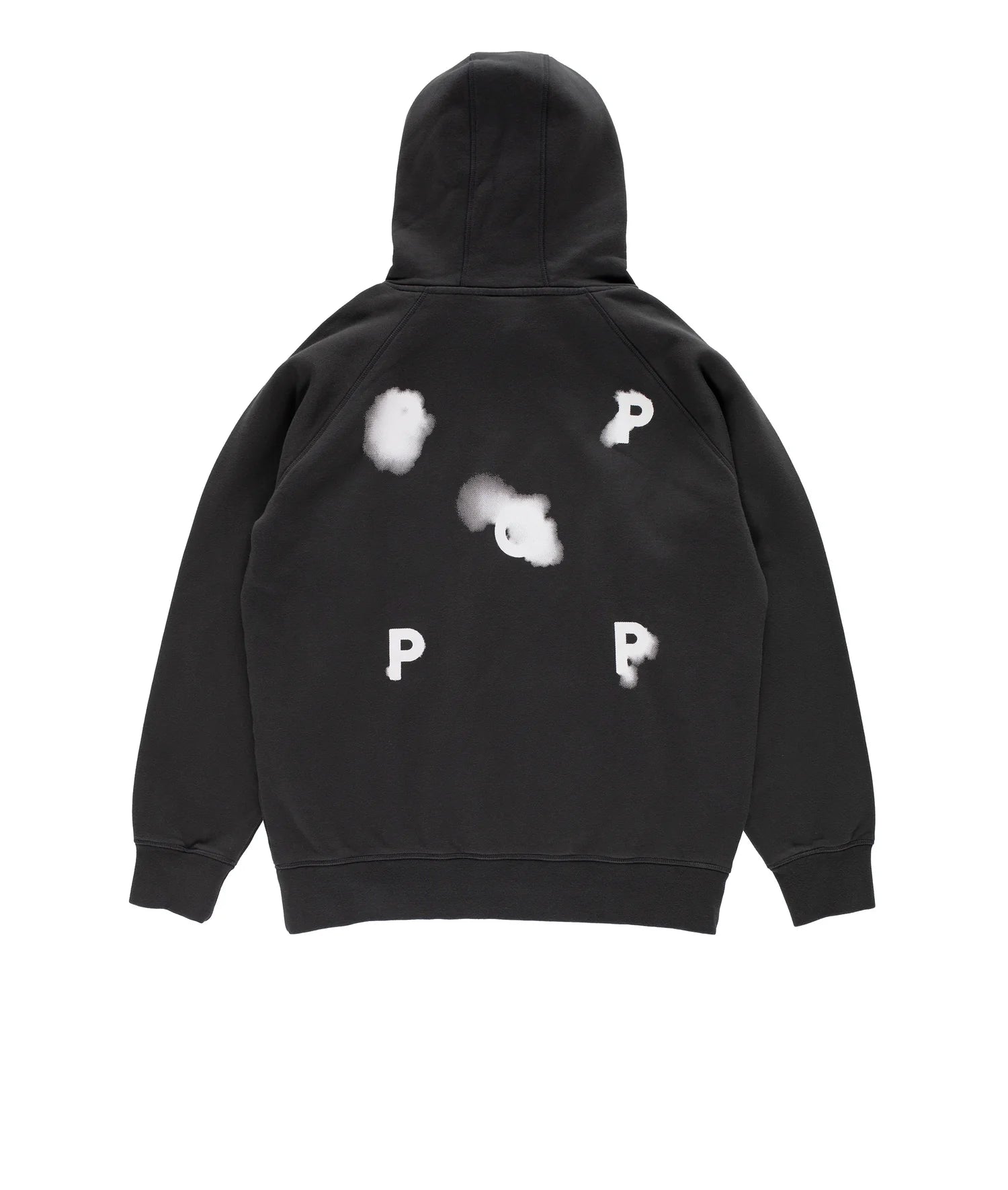 POP TRADING COMPANY Blood Tears Hooded Sweat Anthracite