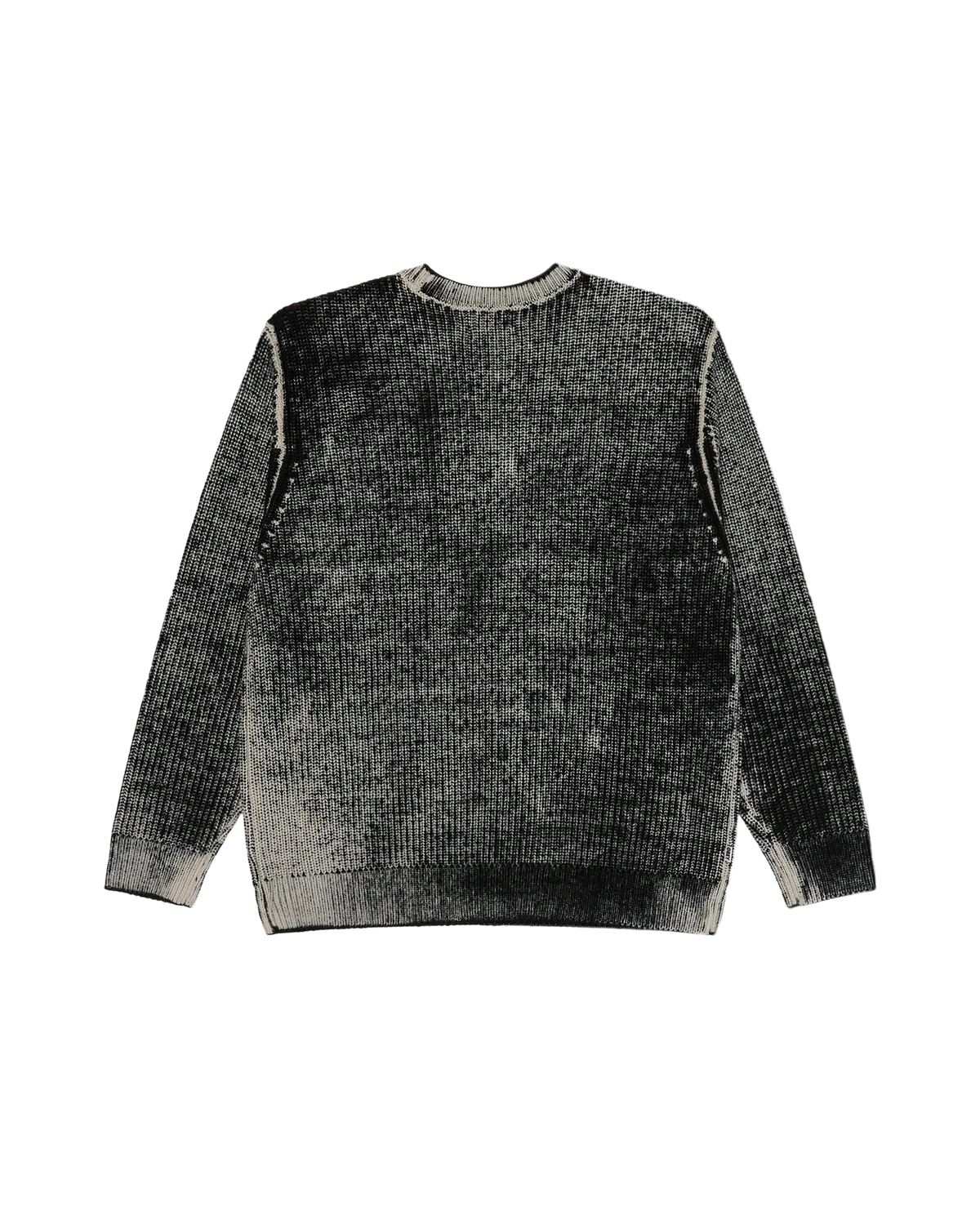 OBEY Spray Effect Sweater Dark Black Multi