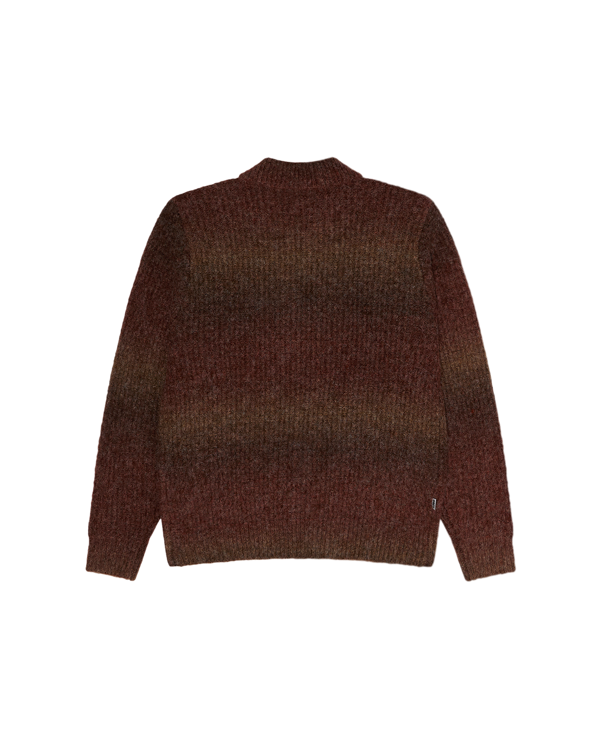 OBEY Anton Gradient Cardigan Brown Multi