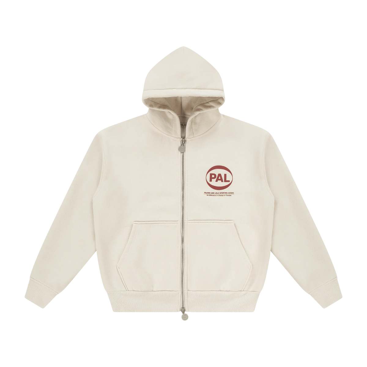 PAL SPORTING GOODS Pre Game Full Zip Hoody Marshmallow