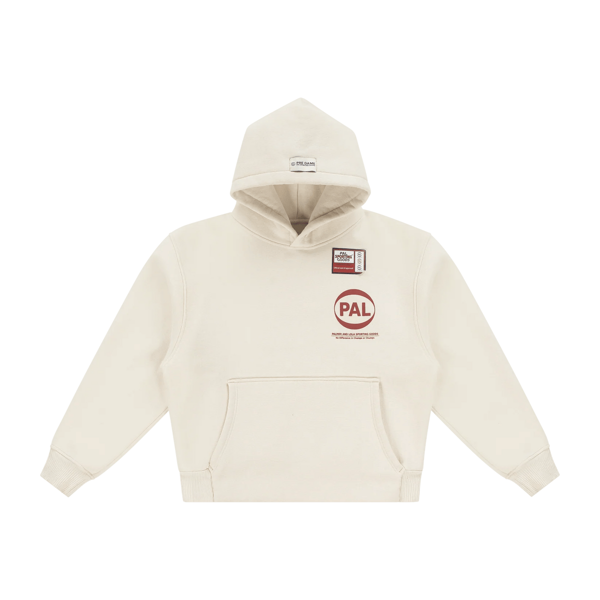 PAL SPORTING GOODS Pre Game Hoodie Marshmallow