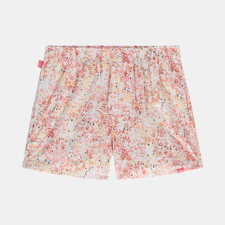 POCKIES Flower Boxer Off White