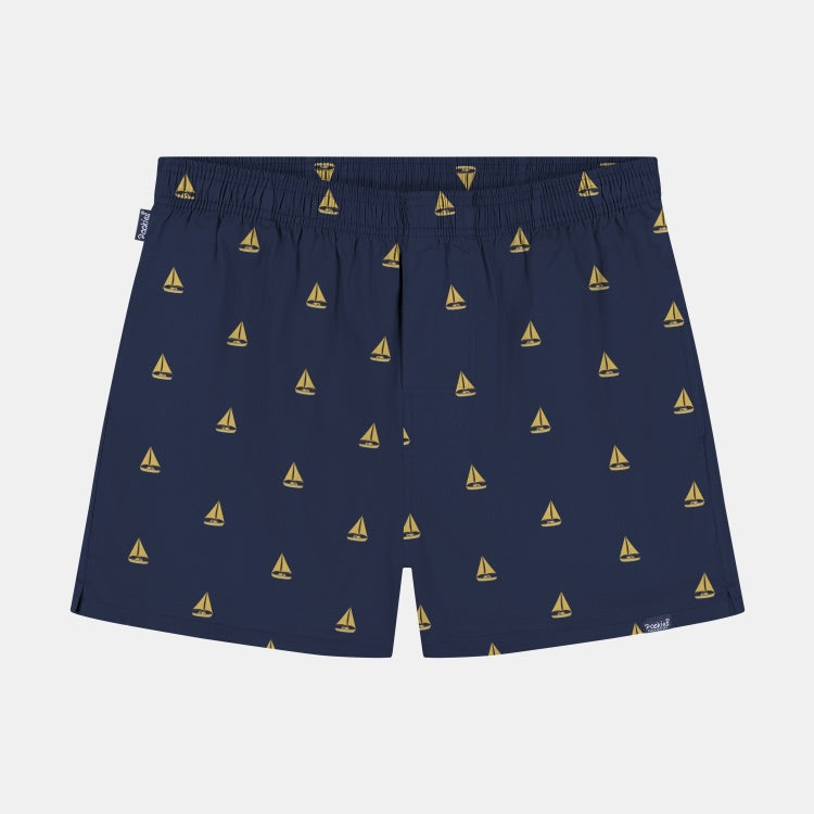POCKIES Sailing Boxers Navy