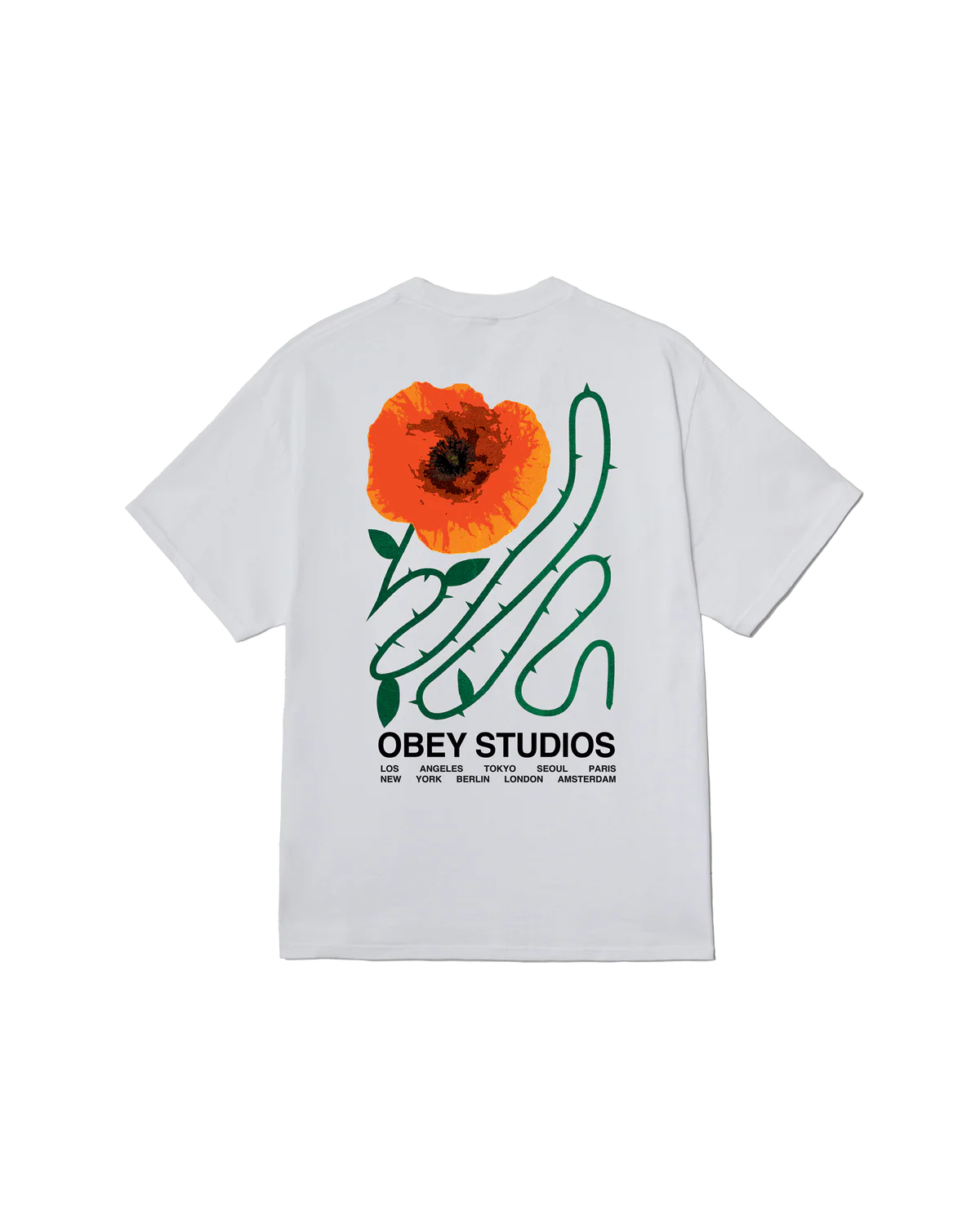 OBEY Moves Of Life Tee White