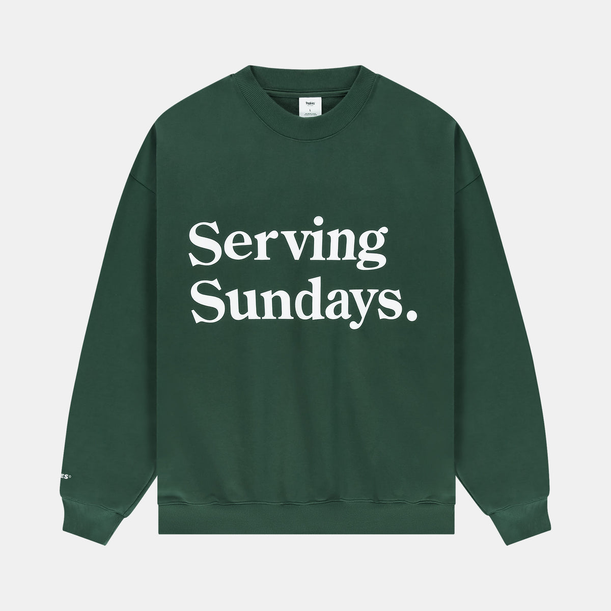 POCKIES Oversized Sundays Crew - Green
