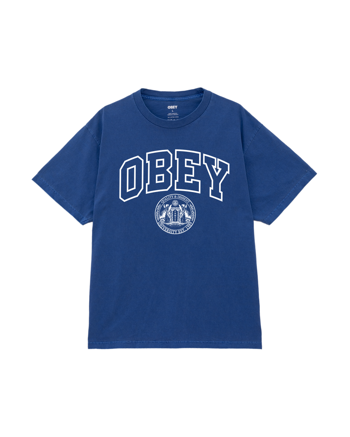 OBEY University Pigment Electric Indigo