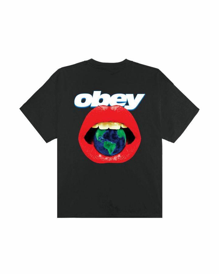 OBEY Lips Vintage Black