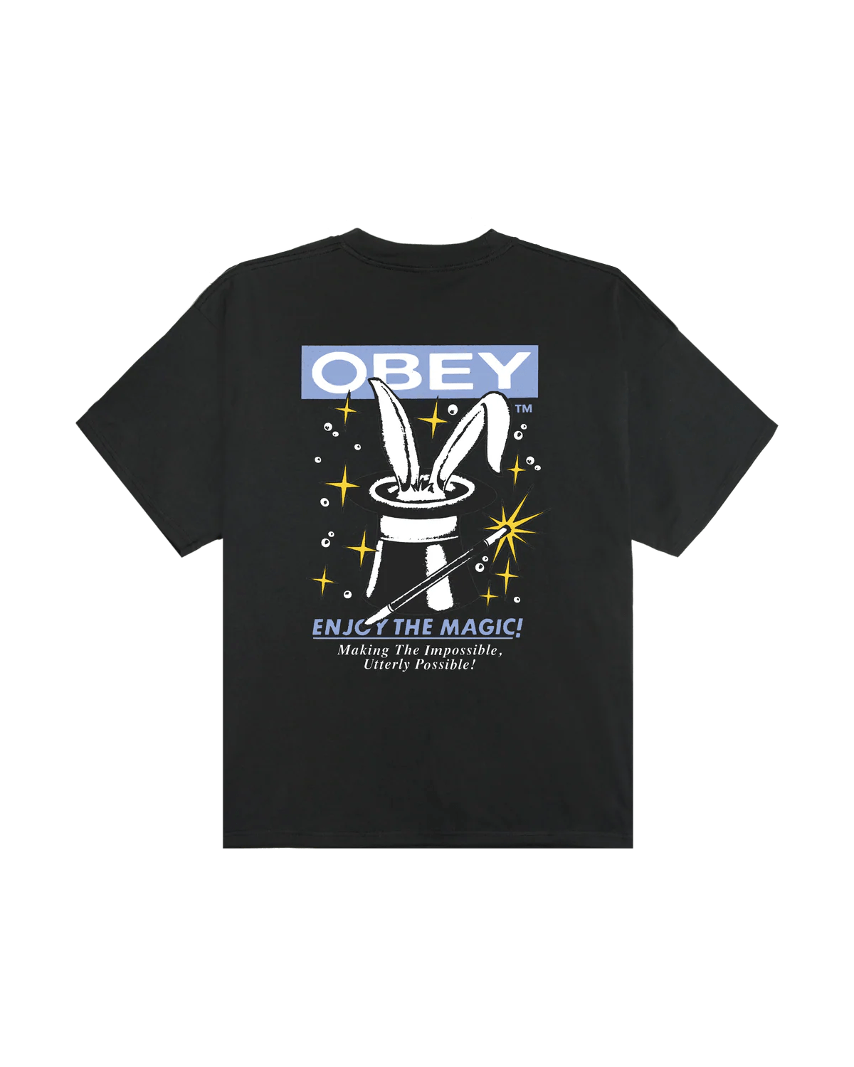 OBEY Enjoy The Magic Vintage Black