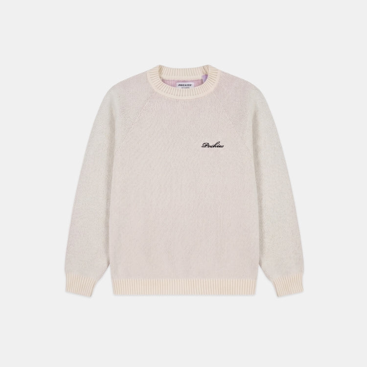 POCKIES Lavender Knit Off-White