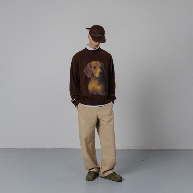POCKIES Beagle Knit Brown