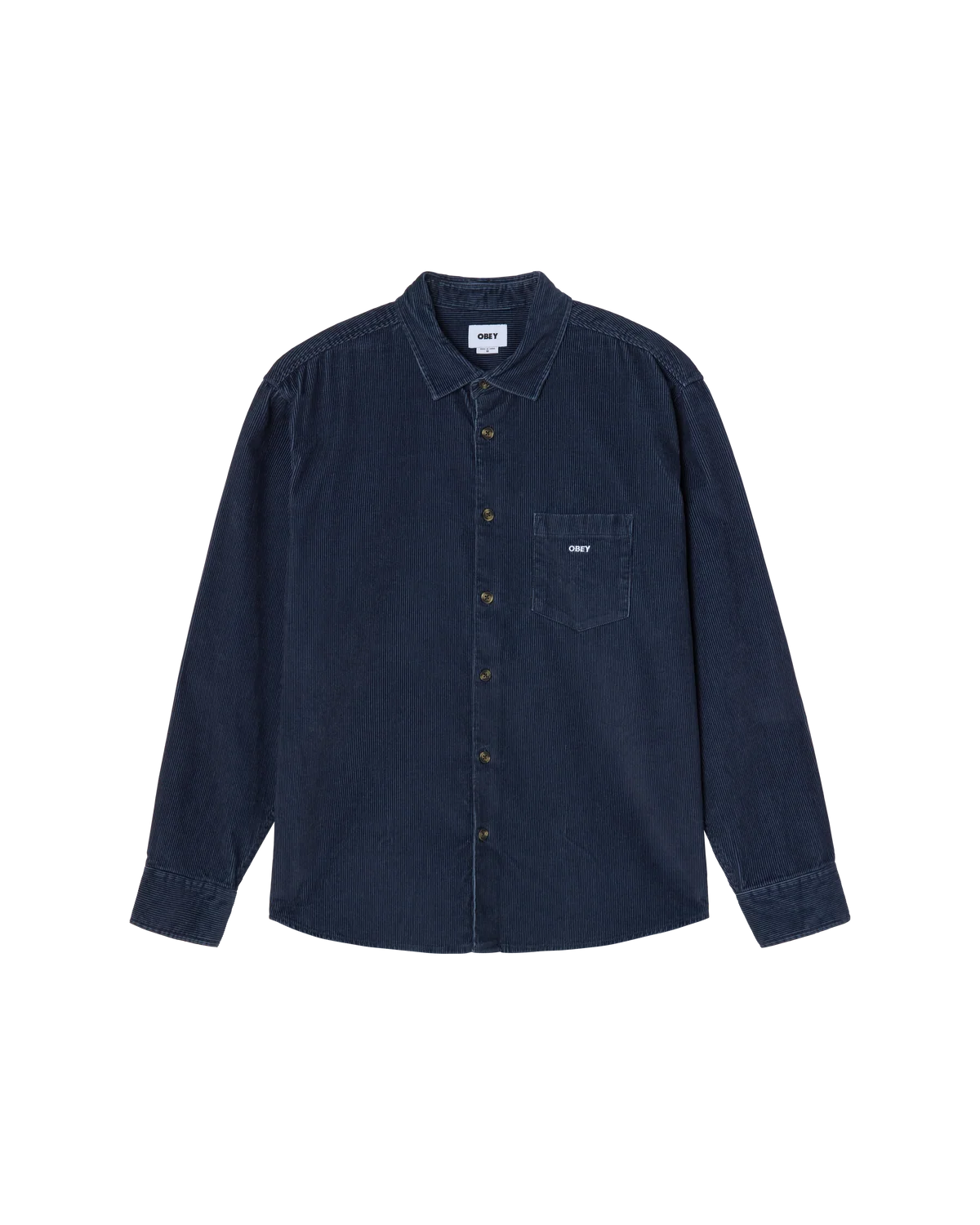OBEY Tommy Corduroy Woven Night Sky