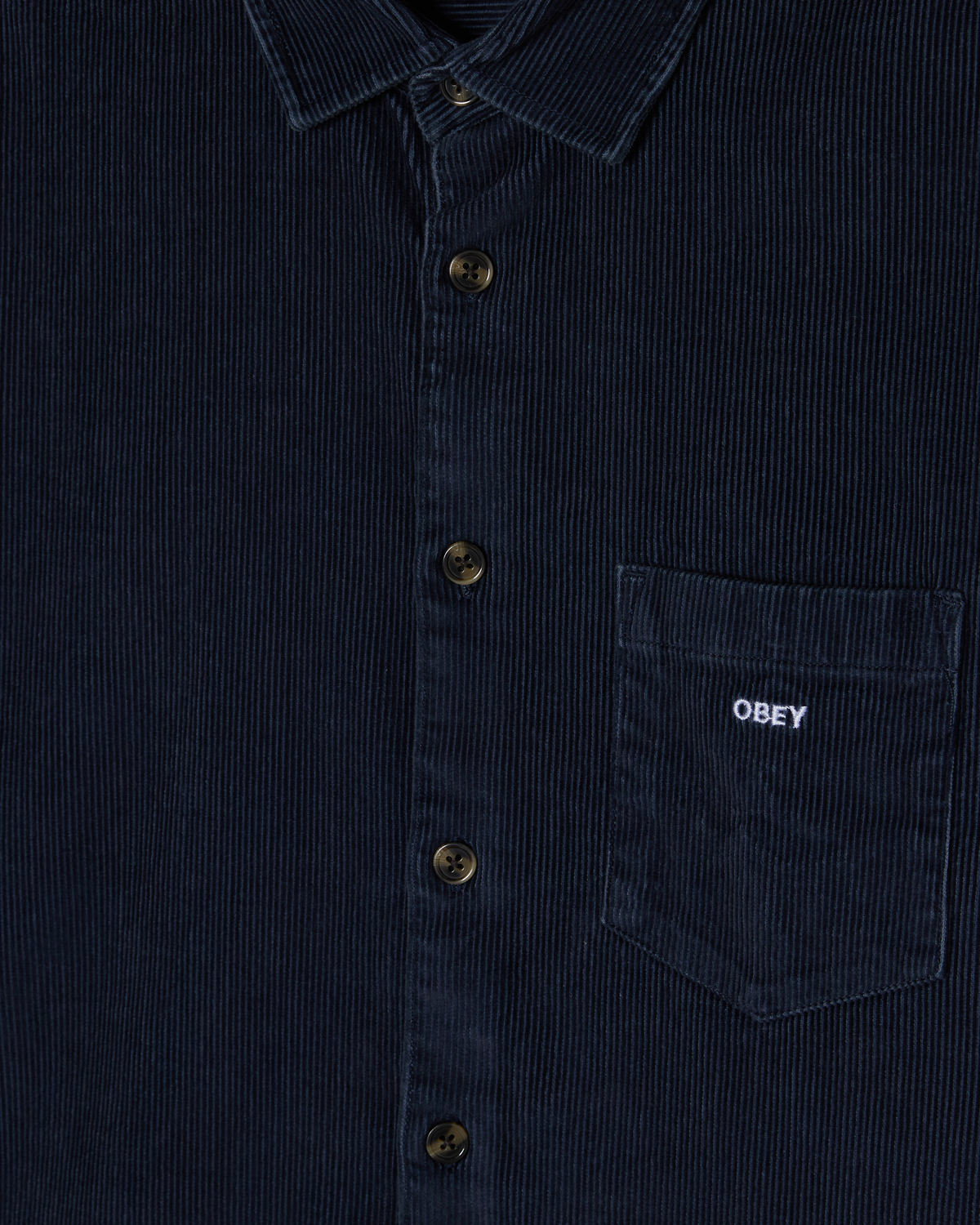 OBEY Tommy Corduroy Woven Night Sky