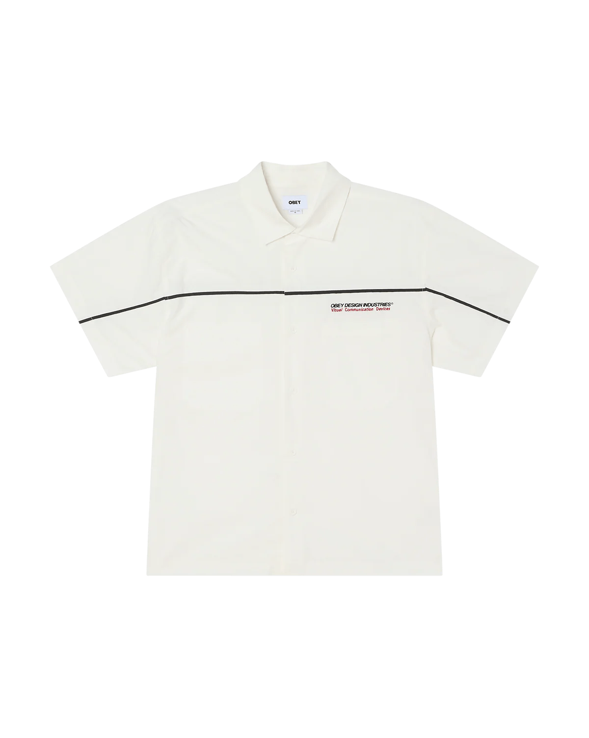 OBEY Camber Woven White