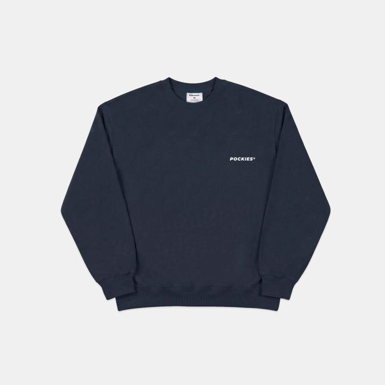 POCKIES Sheep Crew Navy