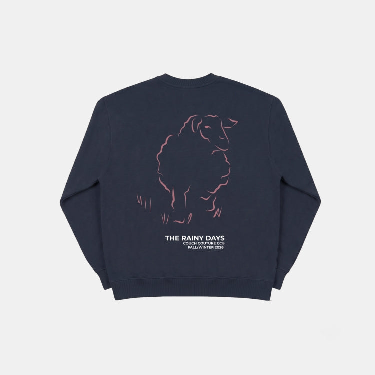 POCKIES Sheep Crew Navy