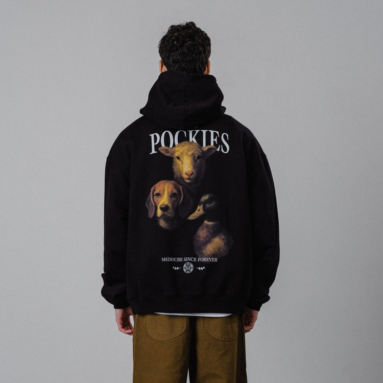 POCKIES Herd Hoodie Black