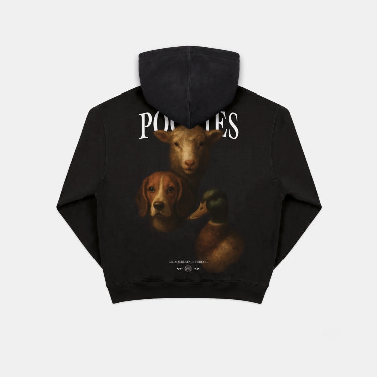 POCKIES Herd Hoodie Black