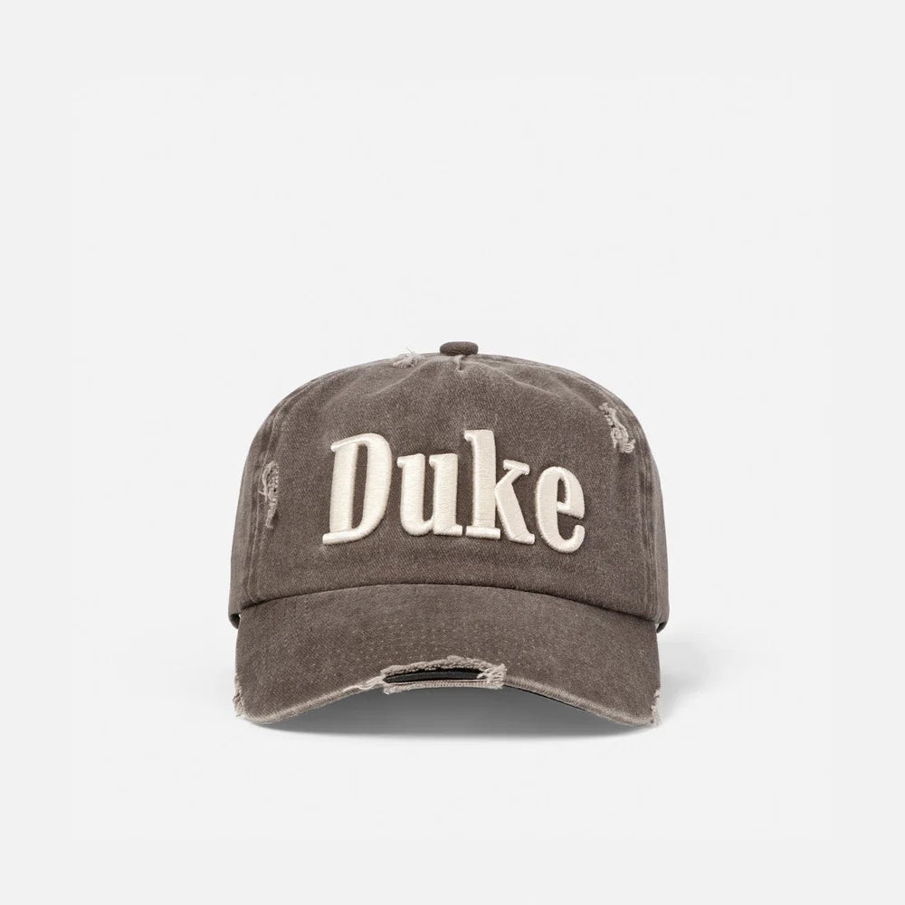 DUKE + DEXTER Washed Brown Cap