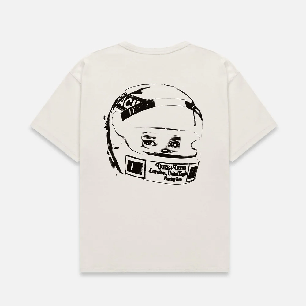 DUKE + DEXTER DR Sketch Helmet Vintage White T-shirt