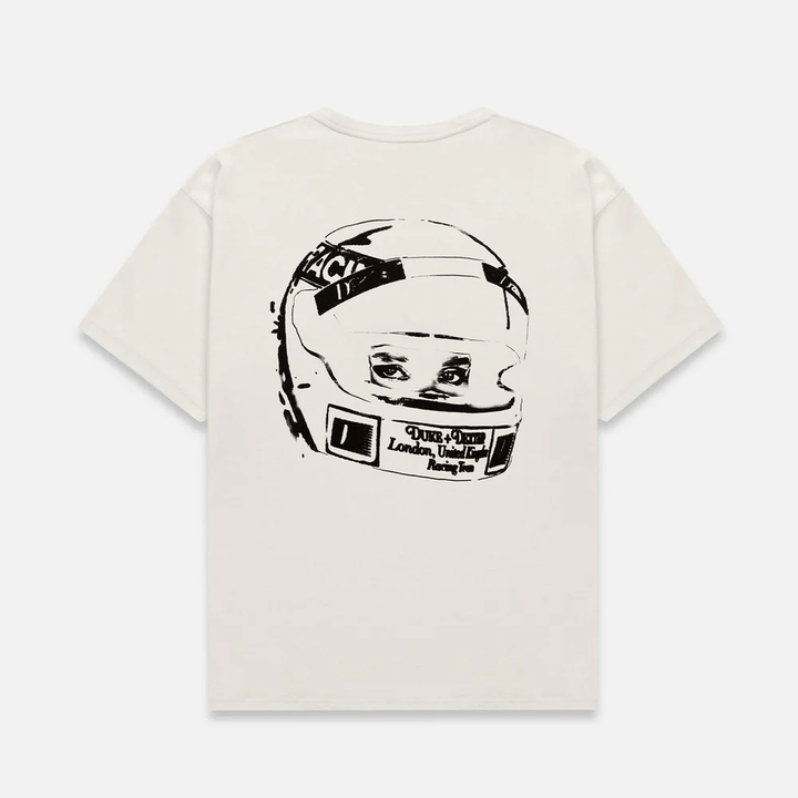 DUKE + DEXTER DR Sketch Helmet Vintage White T-shirt
