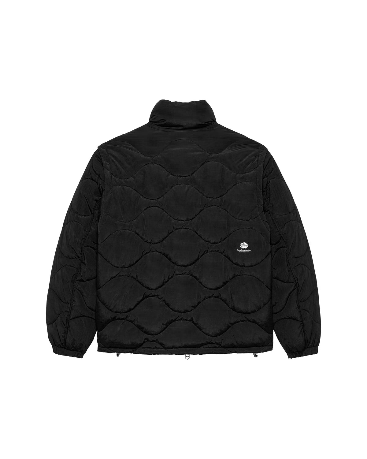NEW AMSTERDAM SURF ASSOCIATION Detachable Jacket Black