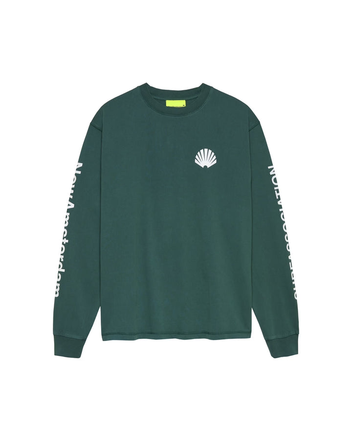 NASA Logo Longsleeve Bottle Green