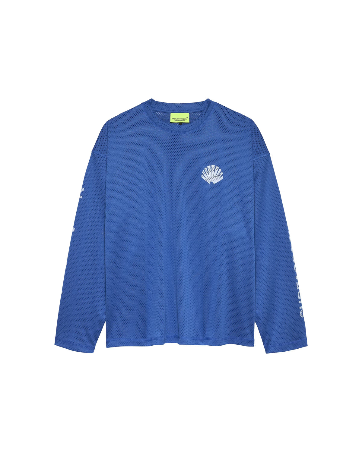 NEW AMSTERDAM SURF ASSOCIATION Mesh Logo Longsleeve Cobalt