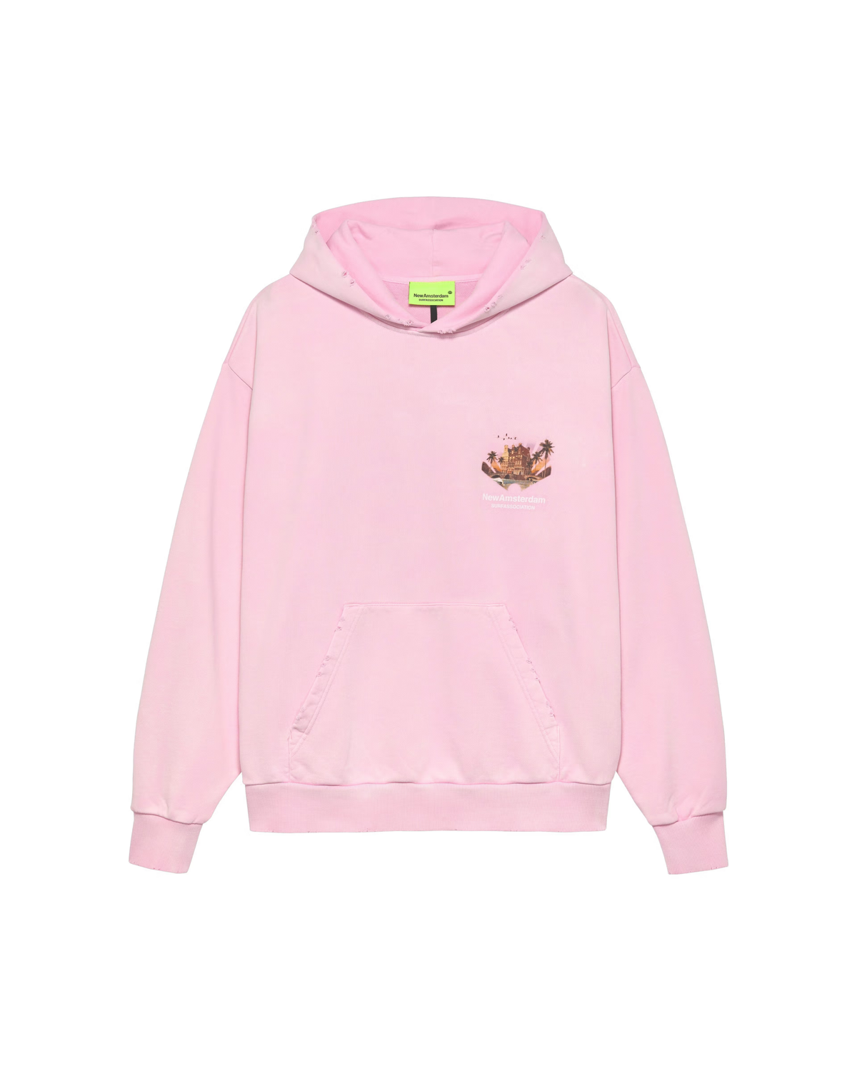 NEW AMSTERDAM SURF ASSOCIATION Tropical Hoodie Pink Lady