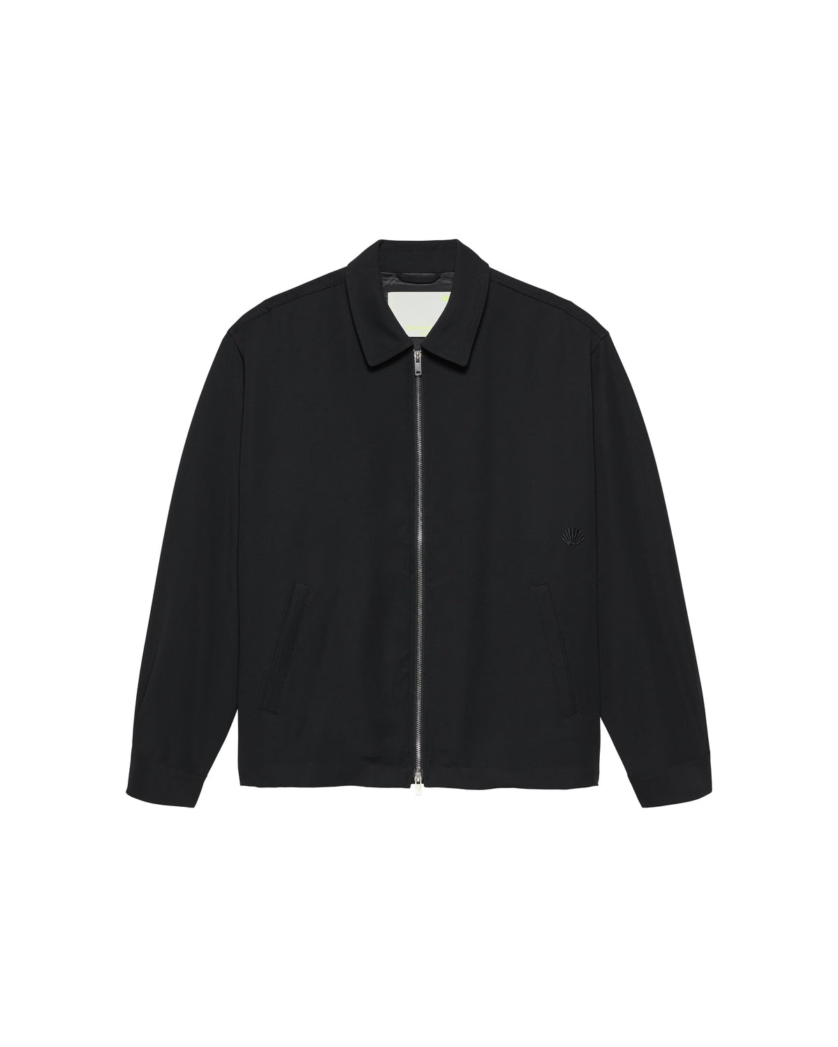 NEW AMSTERDAM SURF ASSOCIATION Zip Up Shirt Black